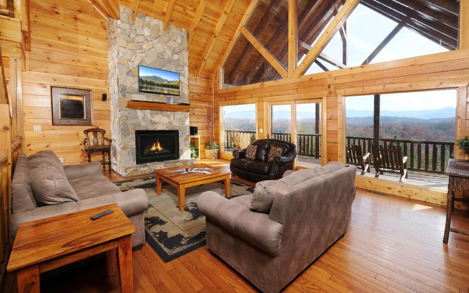Smoky Vista Lodge Sevierville Eksteriør billede